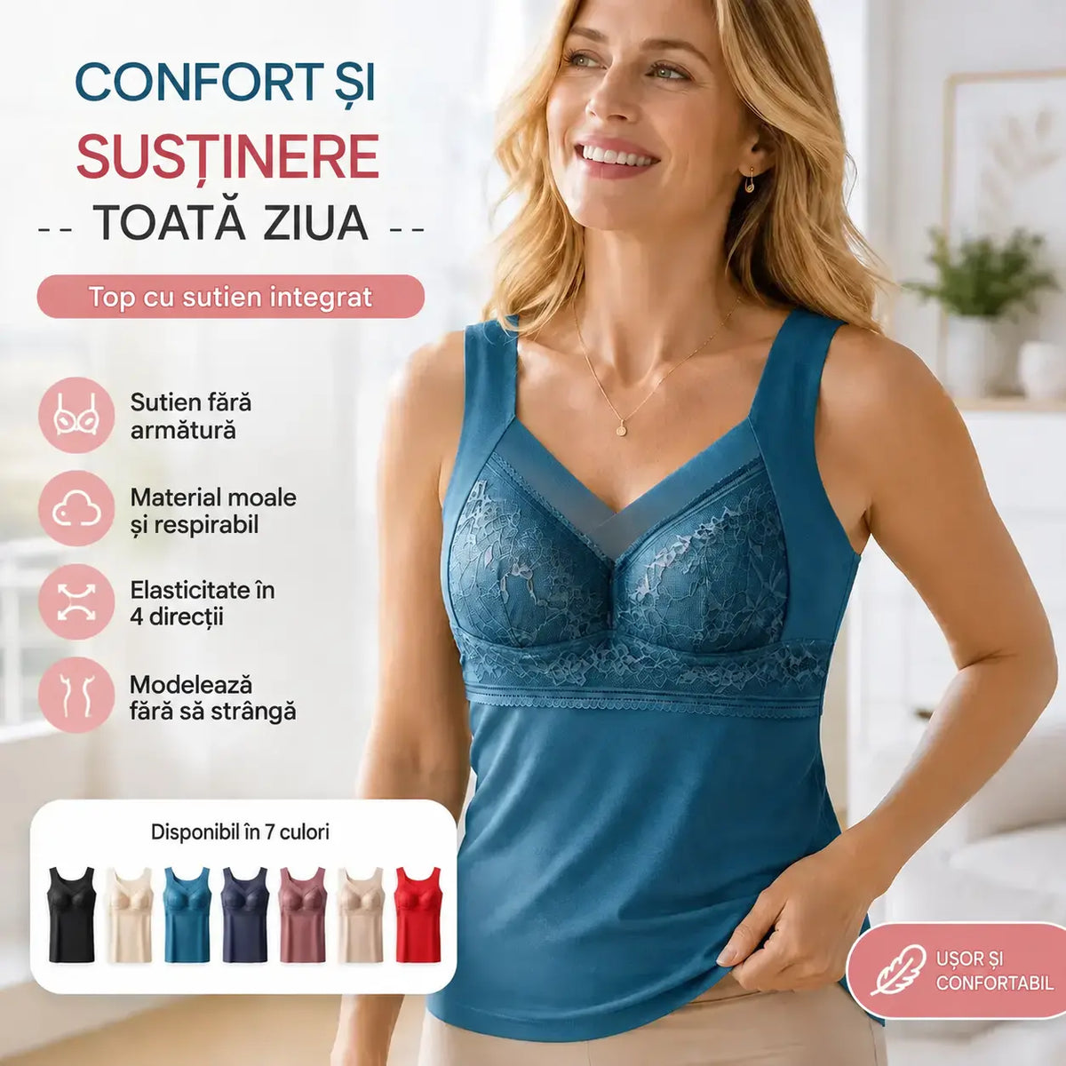 🔥【3 bucăț】❤️【40-100kg】Lenjerie intimă din dantelă pentru toamnă și iarnă, cu efect de susținere și modelare a bustului