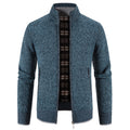 ❄️⛄️【M-3XL】Pulover bărbătesc casual din polar, cu fermoar